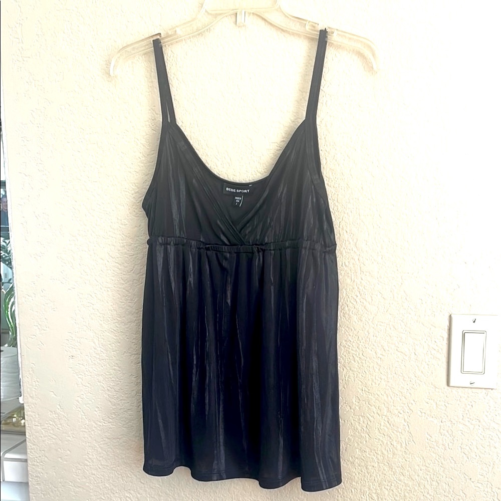 bebe Black Camisole Top